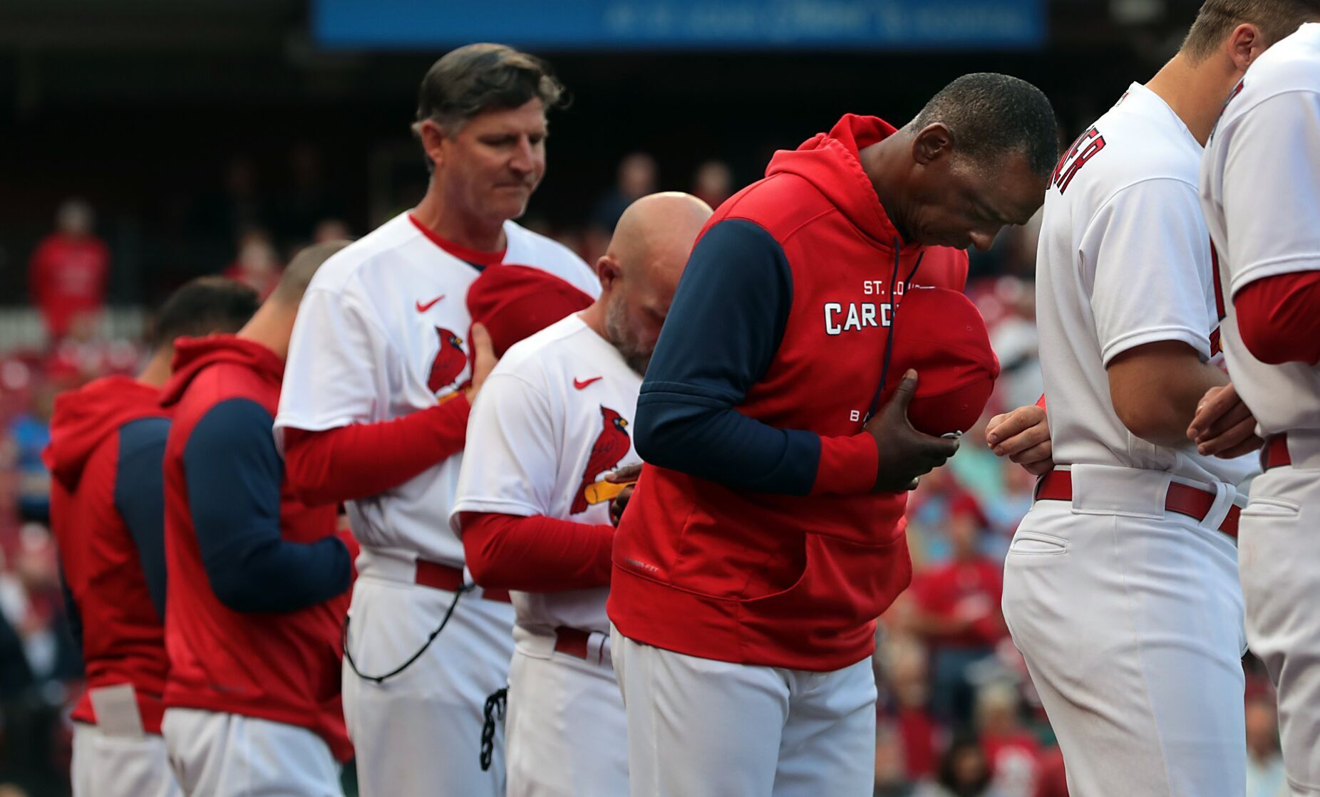 Cardinals, Brewers play at Busch
